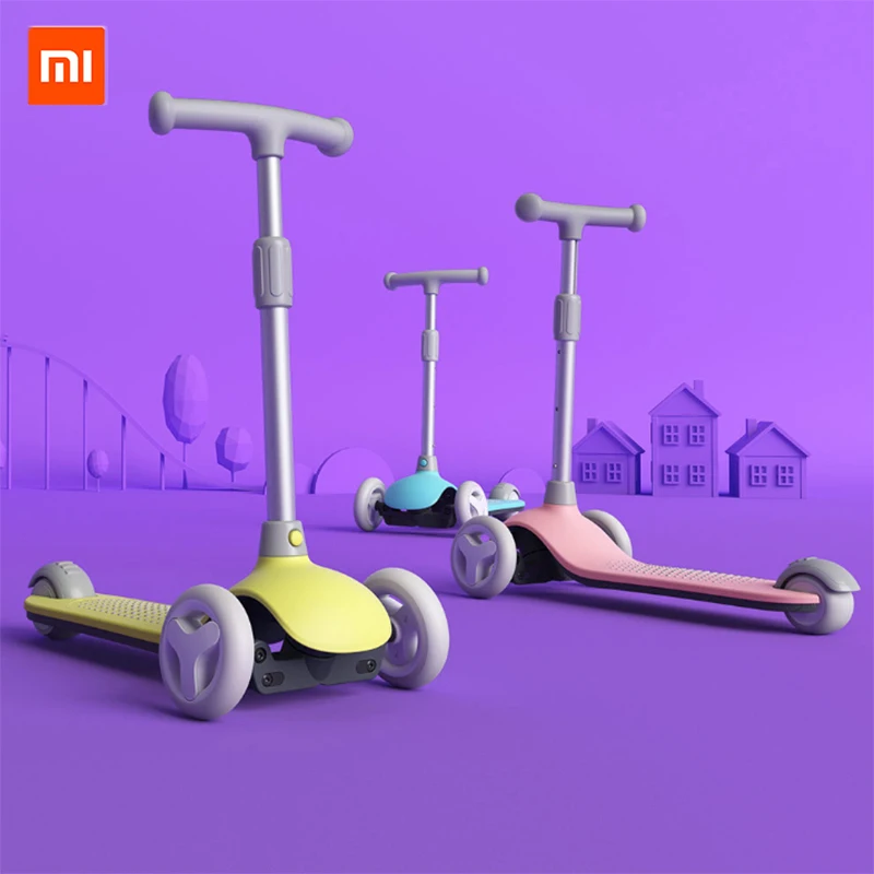 Оригинальный Xiaomi Mitu детский скутер подходит для детей от 3 до 6 лет мягкий