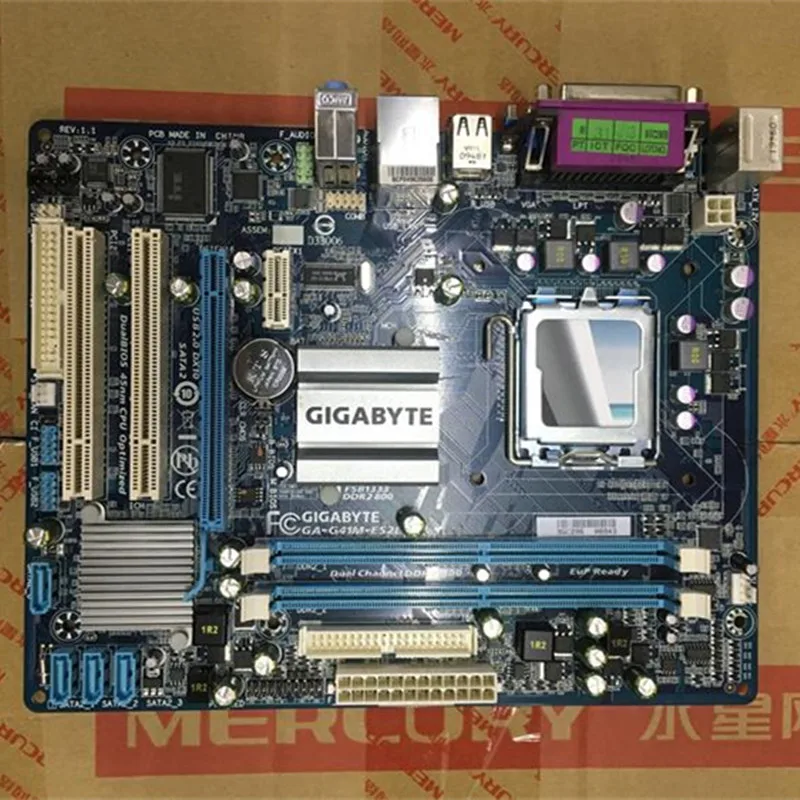 For Original Gigabyte GA G41M ES2L Desktop Motherboard G41M ES2L G41