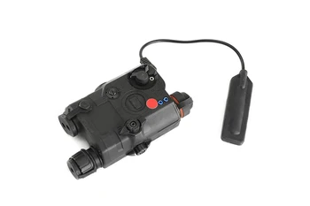 

SPINA OPTICS Tactical PEQ LA5-C Upgrade Version LED White Light + Red Laser With IR Lenses tricolor BK / DE