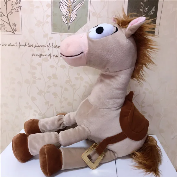 55 см большой Размеры Toy Story плюшевые яблочко игрушка фигура лошадь Симпатичные мягкие куклы для детей подарок - Цвет: Серый