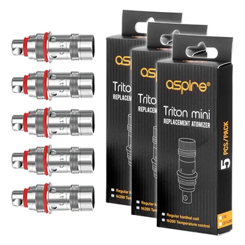 

Aspire Triton Mini Ni200 0.15ohm Replacement Coil 15 Pieces for Nautilus, Nautilus Mini Atomizer Tank