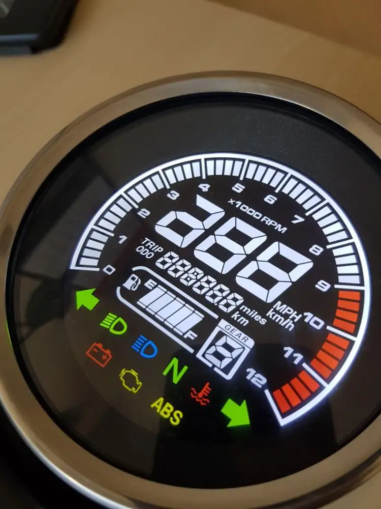 Motorcycle Tachometer Cafe Racer Garage Your vision, Our Parts!