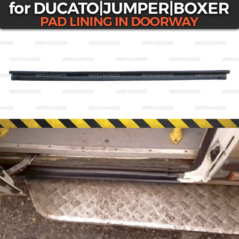 Накладка на дверной проем, чехол для Fiat Ducato 2006-2013/- ABS ...