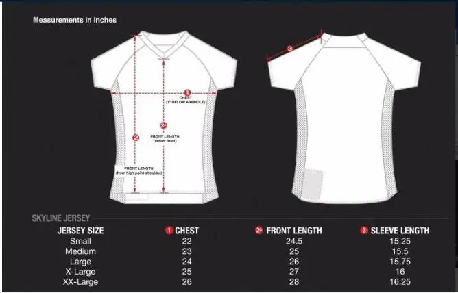 hoyun size chart