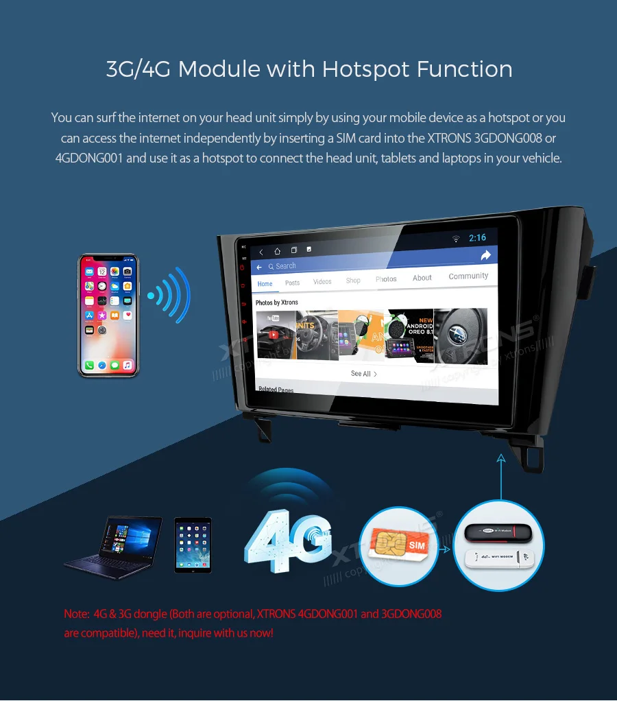 Top XTRONS 10.1" Android 8.1 16GB ROM car Multimedia System GPS Navigation RCA for Nissan X-Trial Rogue Qashqai 2014-2018 NO DVD 13