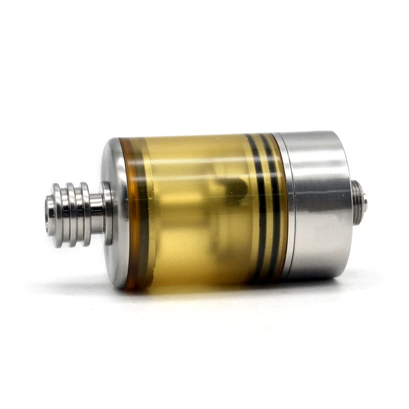 Best High quality ULTON Patibulum Style Mtl RTA 22mm Ultem Tank section vape Tank Single coil Atomizer for 510 thread vape mods