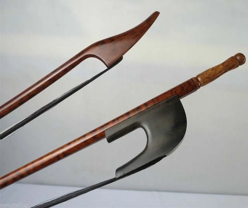 

Strong German-style baroque style snakewood double bass bow