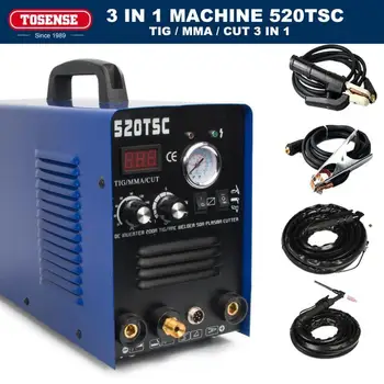 

50A Plasma cutter ,Tig welding,200A tig/mma welder 3in1 welding machine & accessories 110/220V