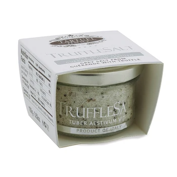 

Grey Salt from Guerande with Truffle - 100 g - Cooking Gourmet Ingredients by Tartufi Jimmy, Italy