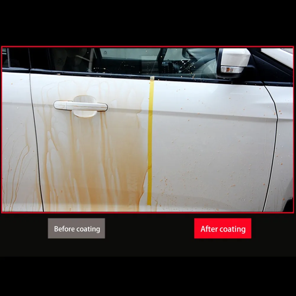Авто покрытие агент Водоотталкивающее окисление стойкое жидкое покрытие автомобиля воск обслуживание Авто Детализация с бесплатным подарком TLSM1