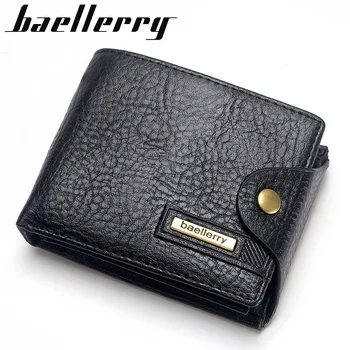 

Small wallet men multifunction purse men wallets with coin pocket zipper men leather wallet male brand Guaranteed money bag