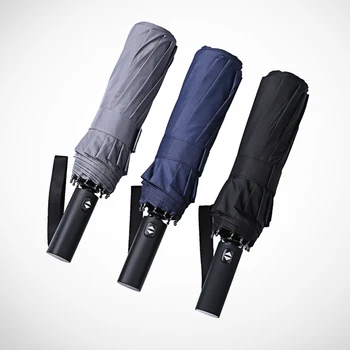 

Fully Automatic Umbrella Folding Women Windproof Raincoat Kids Umbrella Corporation Parasol Garden Payung Sun Parasol 50KO009