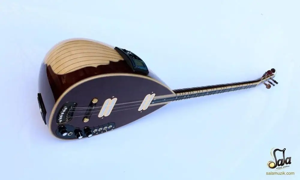 Профессиональный Длинный шейный клен Электрический Baglama Saz YSE-203