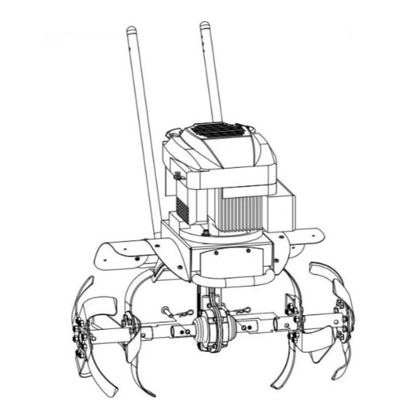 Культиватор бензиновый CARVER T-550R бензиновый