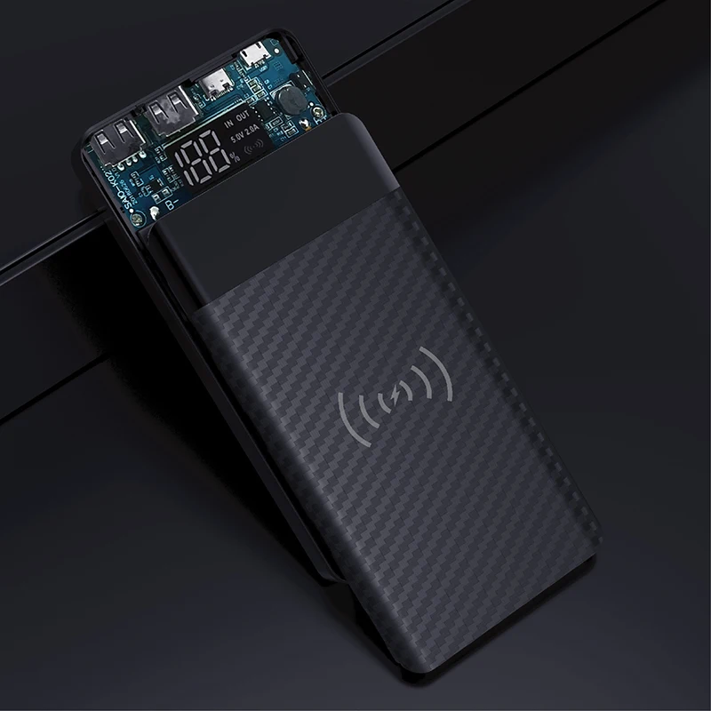 QI Wireless Charging Power Bank 10000mAh Battery Wireless Charger Mobile Phone Charger Powerbank For iPhone X 8 Samsung S9 S8 S7 QI Wireless Charging Power Bank 10000mAh Battery Wireless Charger Mobile Phone Charger Powerbank For iPhone X 8 Samsung S9 S8 S7