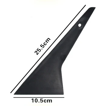 

C079 Heat Resist Plastic Squeegee Window Tint Tool Long Handled Triangle Scraper Car Window Cleaning Squeegee Glass Wiper