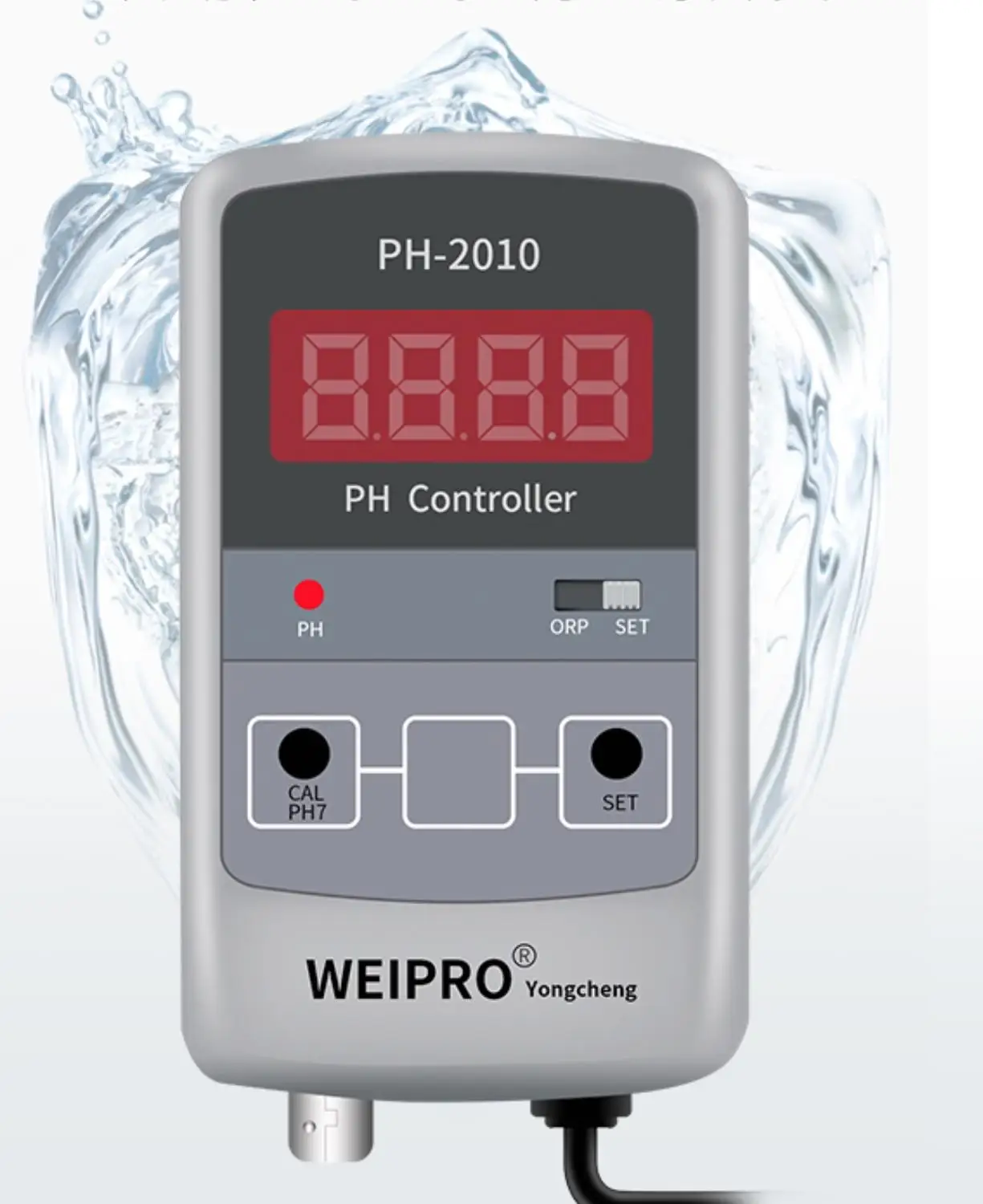 Weipro PH 2010A измеритель ph и контроллер значения соли для свежей онлайн монитор