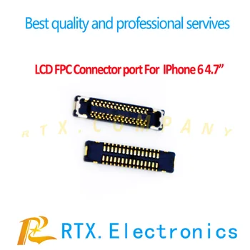 

For IPhone 6G Home Button Volume Power Rear Camera Front Camera Sim Reader Charger LCD Touch Screen FPC Connector Kit 10pcs/lot