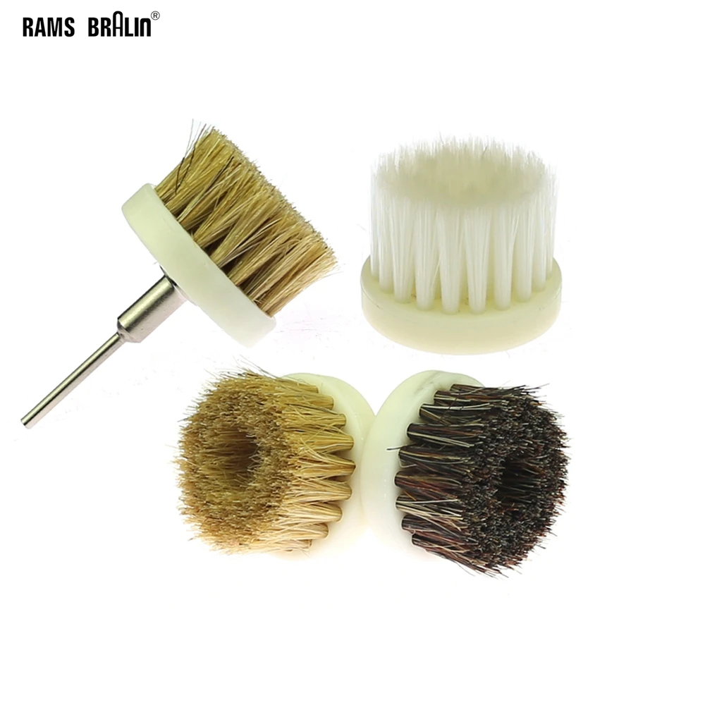 

1 pcs Dremel Wheel Brush Sisal Bristle Polishing Waxing Brush for Annatto Rosewood Crafts
