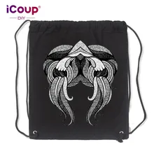 ICoup Водолей Повседневная Складная Холщовая Сумка