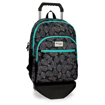

MOCHILA 2C.44CM C/CARRO MOVOM LEAVES VERDE
