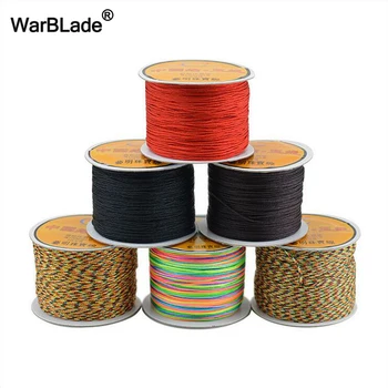 

100m 0.8mm Cotton Cord Nylon Thread Chinese Knot Cord Plastic String Strap DIY Rope Bead Necklace Bracelet Jewelry Making
