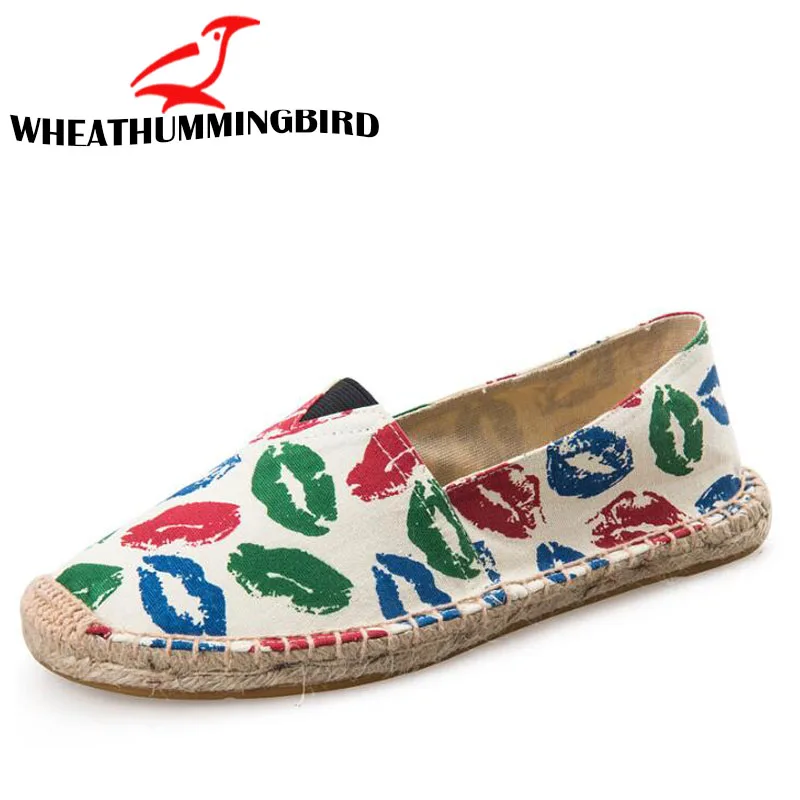 

Women Casual Shoes 2018 Women's Slip on Female Espadrille loafers driving boat shoes Women Loafers Fisherman Flats Shoes LA-09