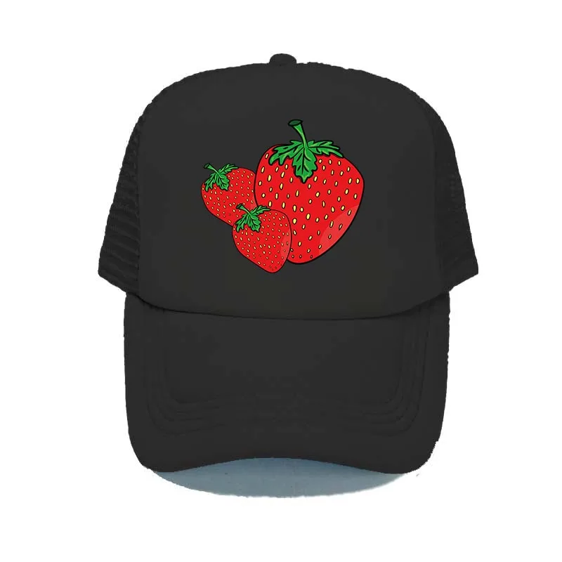 strawberry baseball cap