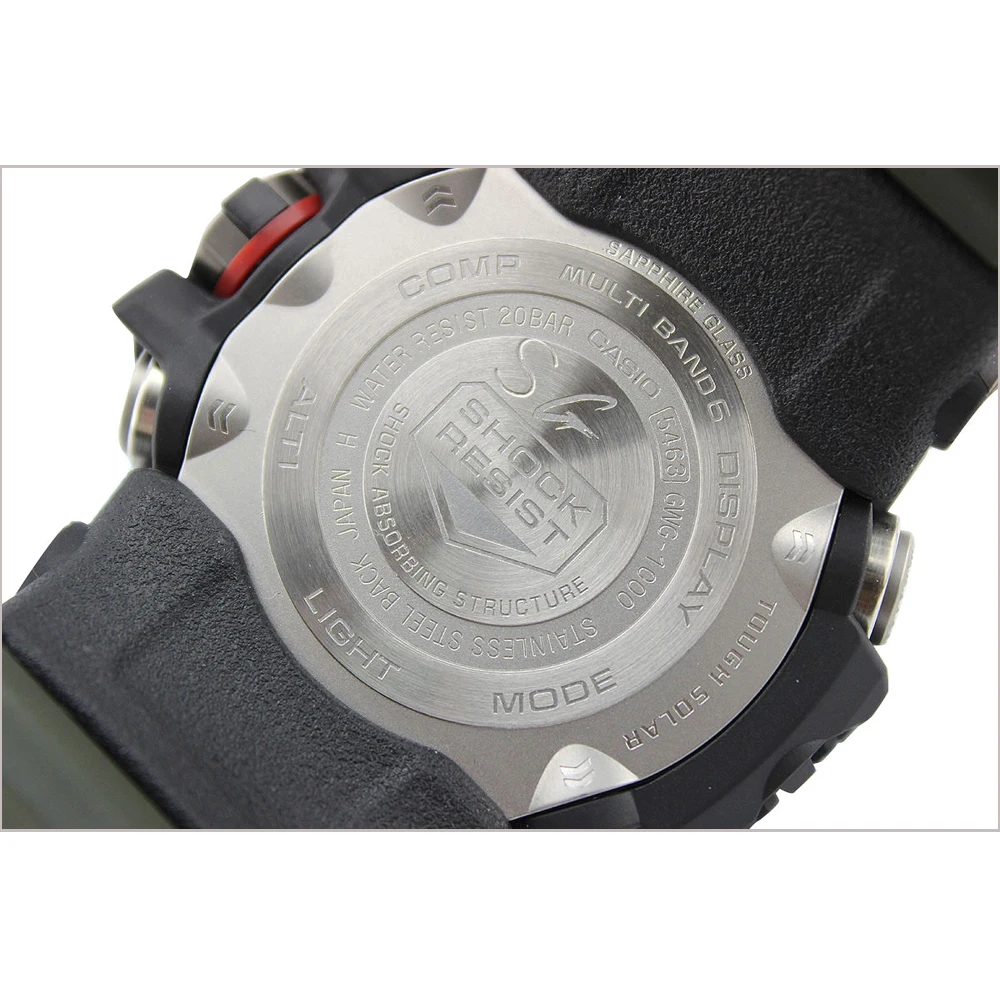 Quartz Wristwatches Casio for mens GWG 1000 1A3 Watches Mans Watch Wristwatch Wrist men G Shock|Спортивные часы| |