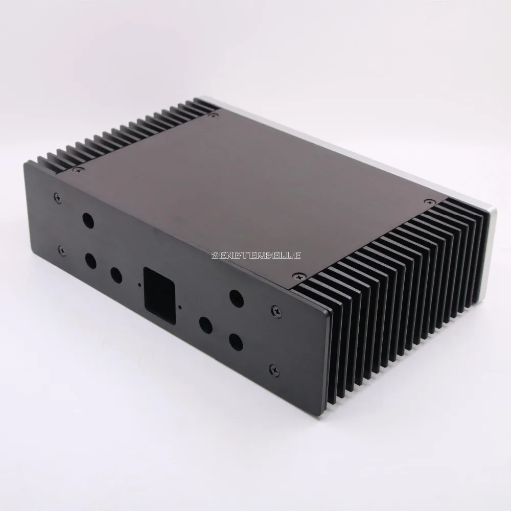 BZ2607A алюминиевый корпус усилителя/мини усилитель шасси PSU DIY чехол серебристый|box
