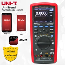 UNI-T UT181A True RMS Datalogging мультиметр; цифровой мультиметр, фильтрация низких частот/Проводимость nS/измерение Двойной Температуры