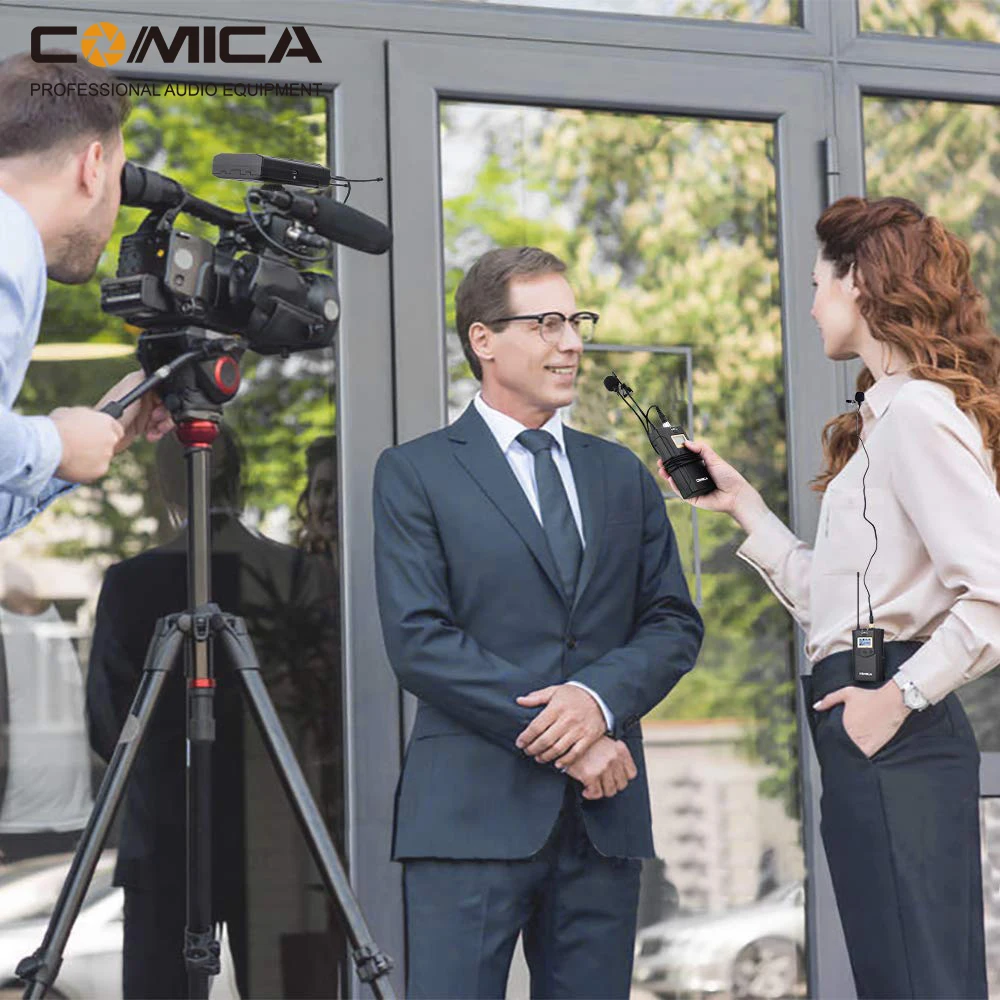 Wireless Lavalier Microphone SystemComica WM100