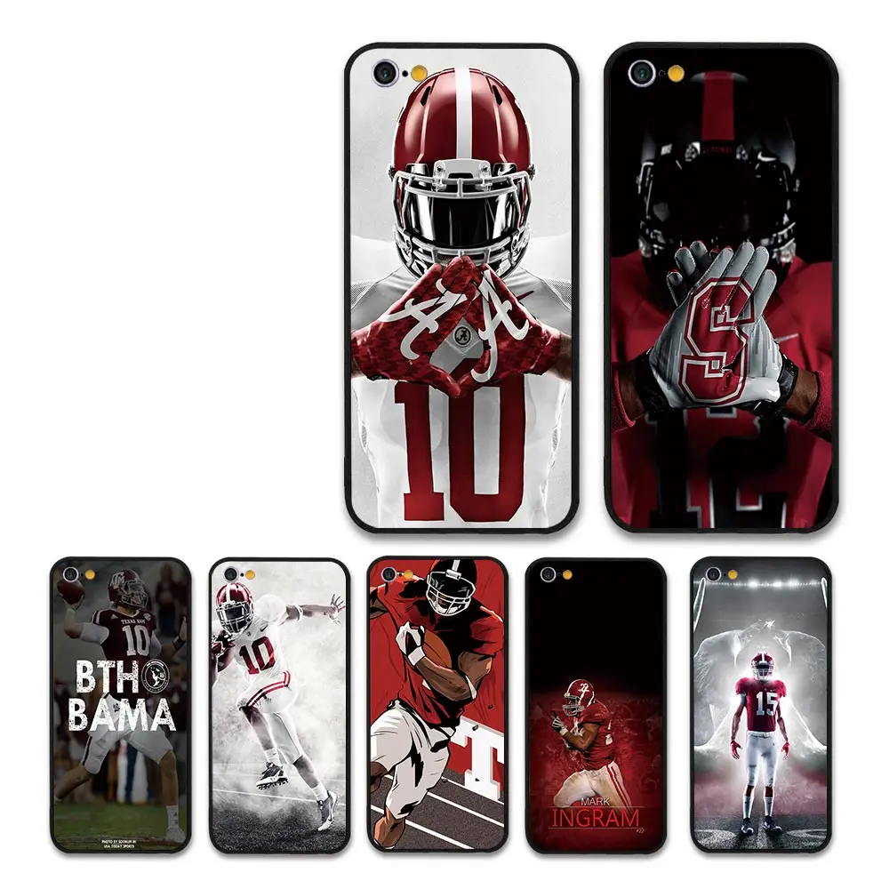 Чехол для телефона Alabama Crimson Tide рулон Apple iPhone 5 6 7 8 plus/7 plus/6 plus X XR XSMAX Чехлы членов