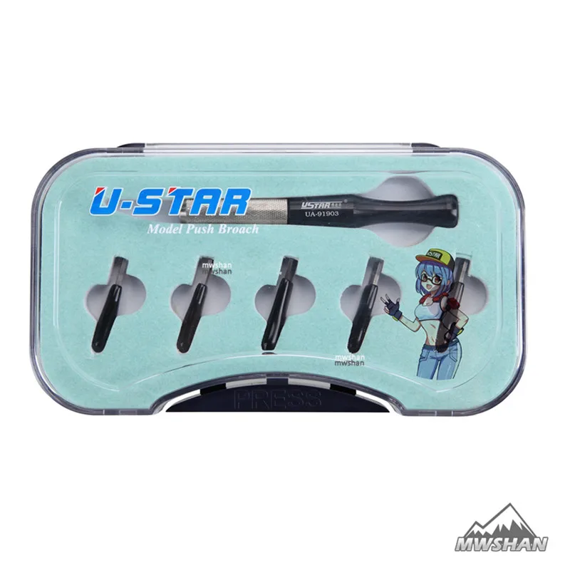 Empurrar para a para a Linha de Corte Cabeças de Corte Ferramentas de Corte Ustar Modelo 91903 Abordar Linha de Corte W e 5 Hobby Acessório Diy 2 Cheap Conj. ferramentas de construção de modelos