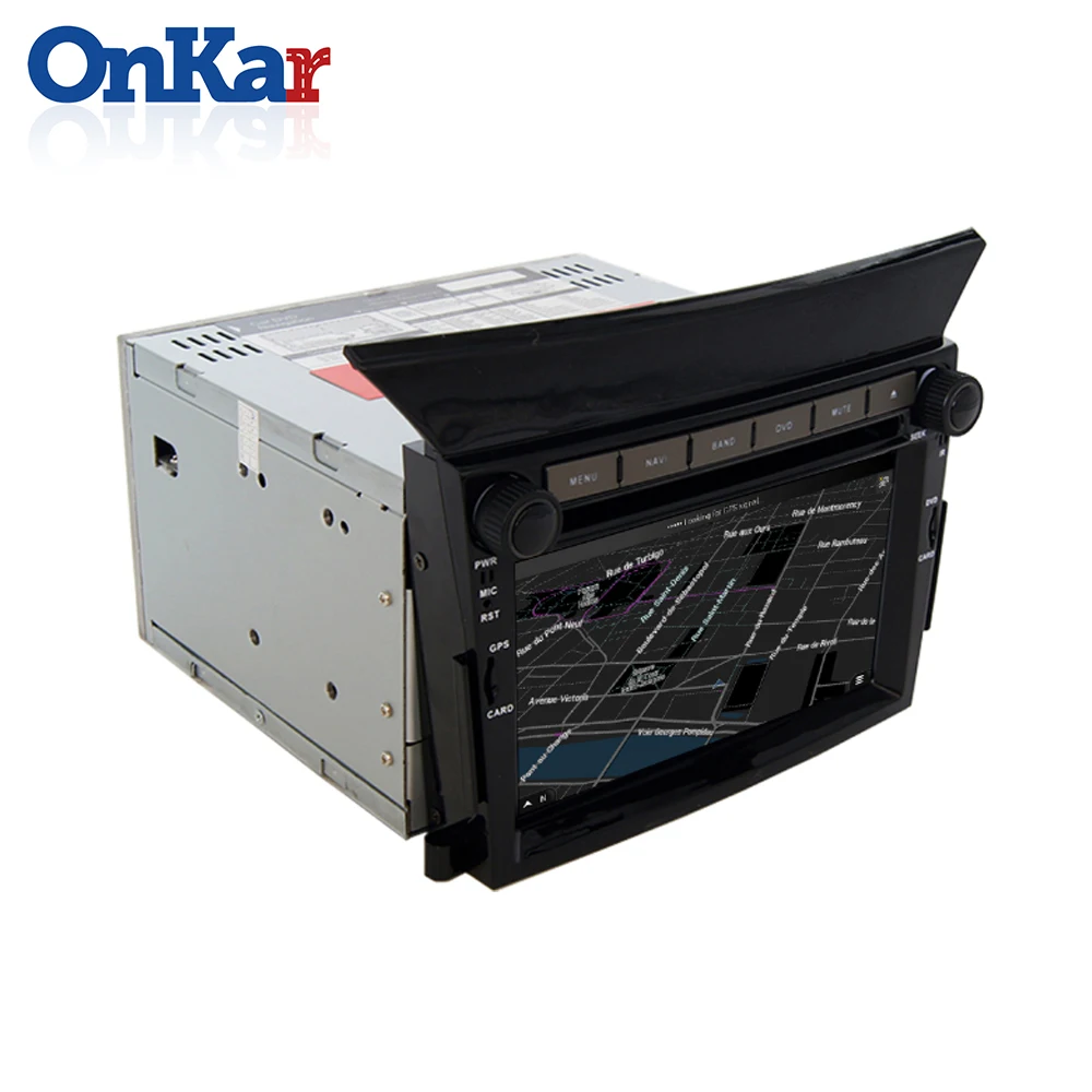 Sale ONKAR 2 din car android 9.0 dvd gps navigation for Honda Pilot 2009 2010 2011 support dvd cd player auto radio headunit 4