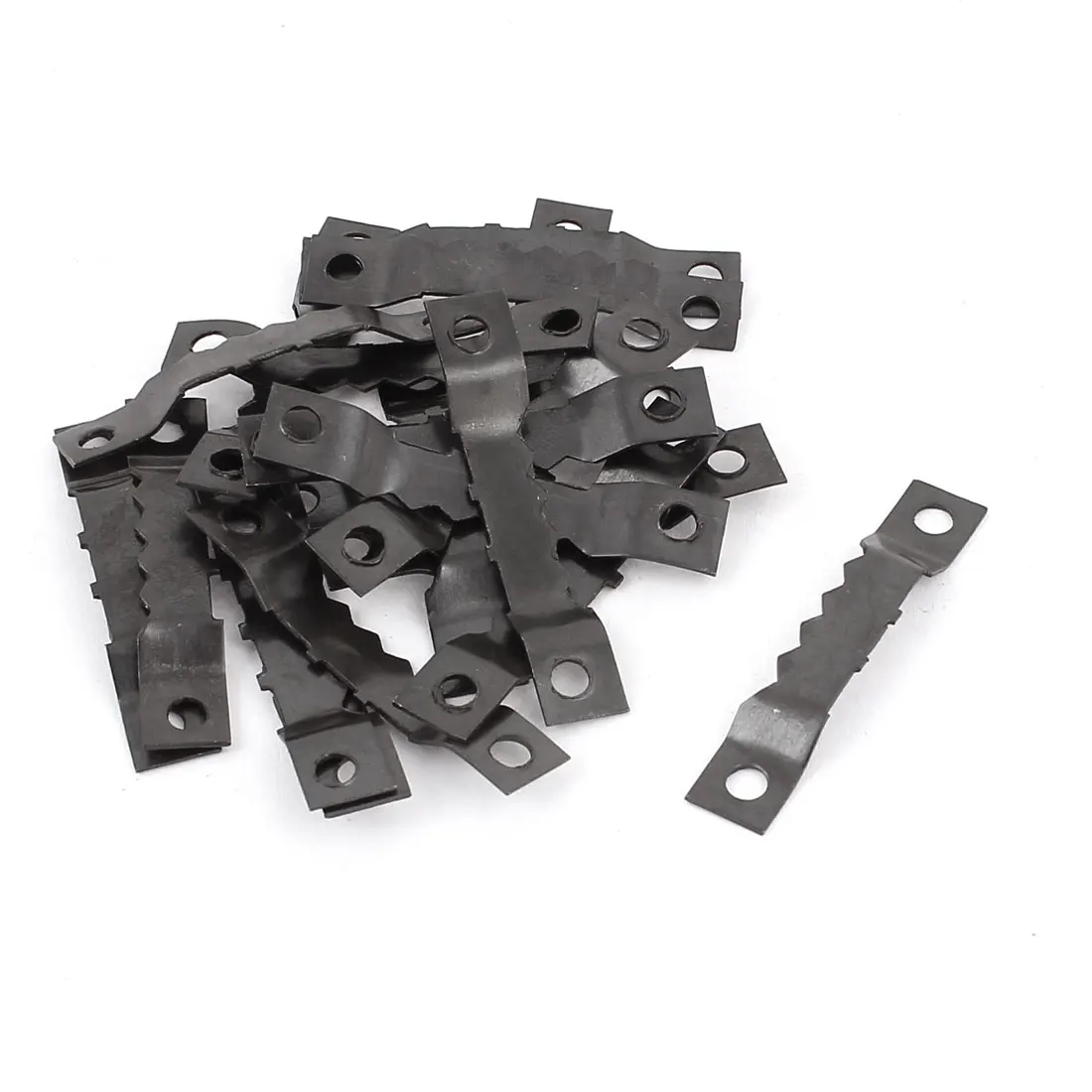

UXCELL 45Mm Length Wall Mounted Metal Photo Frame Hanging Hook Black 20Pcs