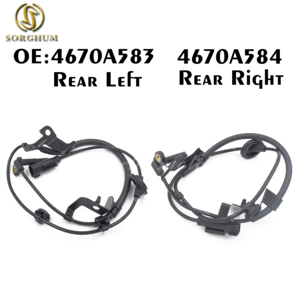 Rear Right ABS Wheel Speed Sensor for Mitsubishi 4WD Outlander Lancer 07-12