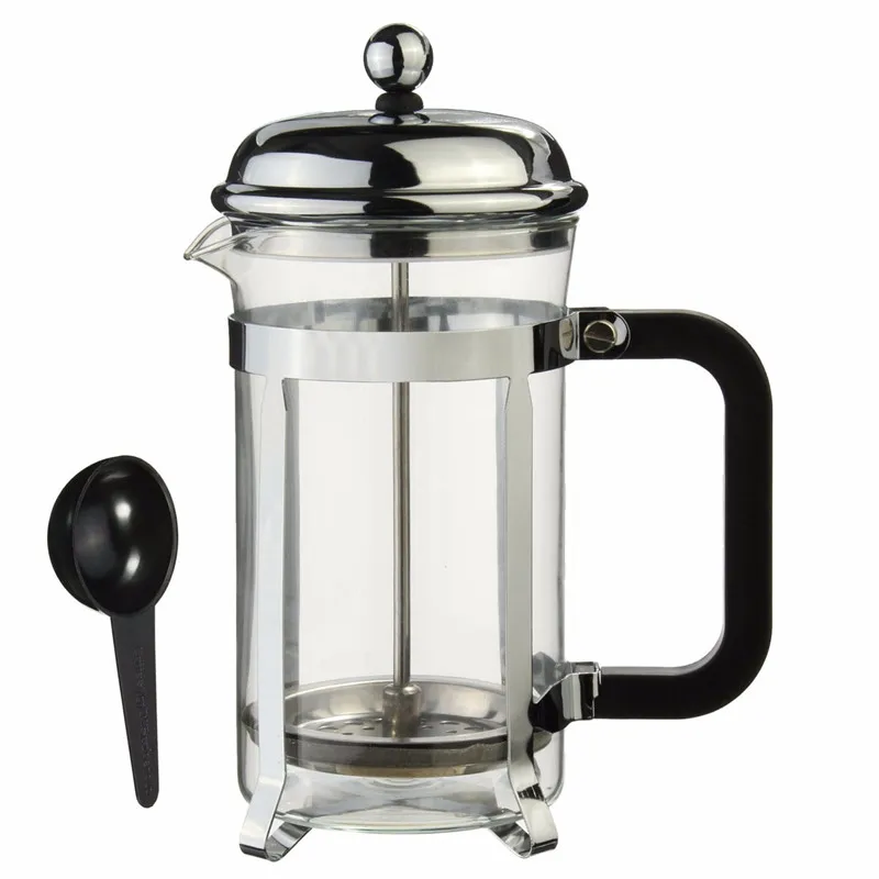 presses 600ml stainless steel borosilicate coffee pot heat resistant pot coffee maker presses 600ml stainless steel borosilicate coffee pot heat resistant pot coffee maker