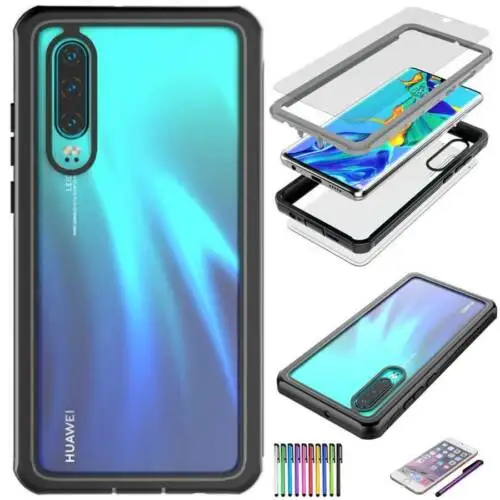 Ringke Fusion X прозрачный чехол военный падение Протестировано обороны для huawei