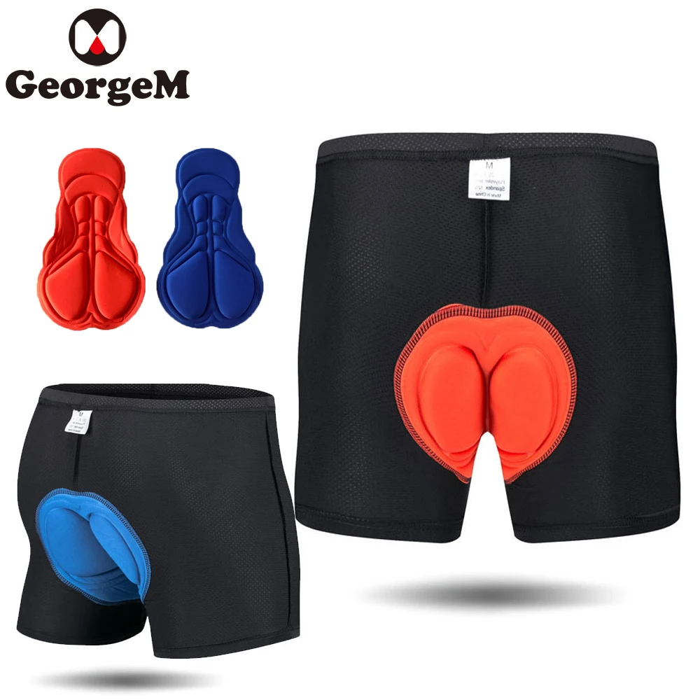 

2018 Hot Sale Men Women Shockproof Cycling Shorts Cycle Underwear 3D Padded Bicycle Mountain MTB Shorts Riding Sports Underwear