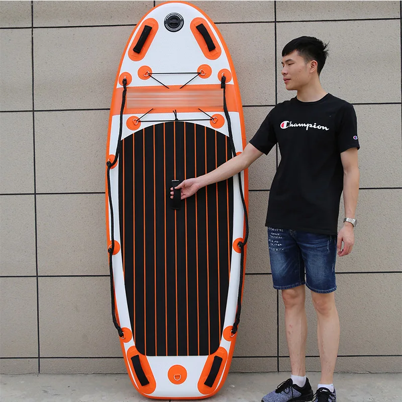 Flood prevention and rescue inflatable water surfboard standing waterboard paddle board set outdoor sports entertainment