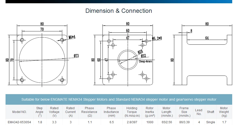 SAVEBASE 3 шт. кубовидного типа Nema34 шаговый двигатель Монтажный кронштейн для DIY маршрутизатор/мельница/плазма