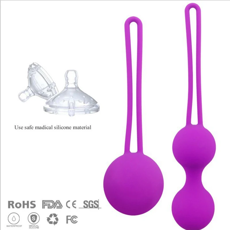 HIMABM Silica Gel Vagina Ball Dumbbell Female Kegel Weight Kegel Excise Ball Yoni Egg Ben Wa Ball Pelvic Floor Muscle HIMABM Silica Gel Vagina Ball Dumbbell Female Kegel Weight Kegel Excise Ball Yoni Egg Ben Wa Ball Pelvic Floor Muscle