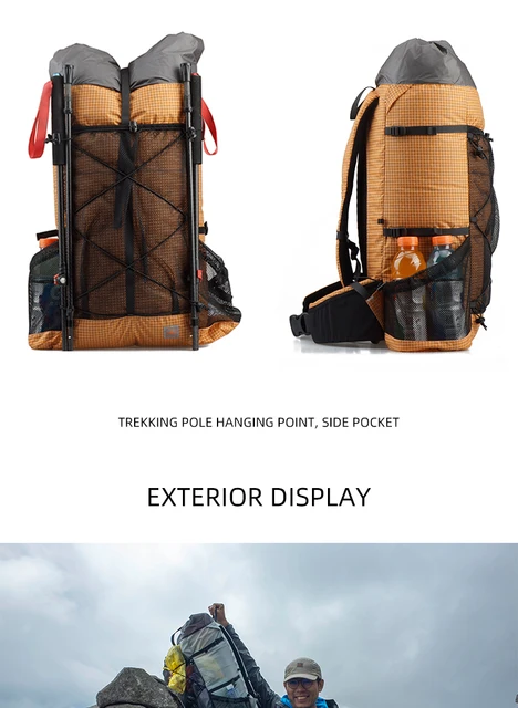 3f Ul Gear Tutor 38l Outdoor Camping 