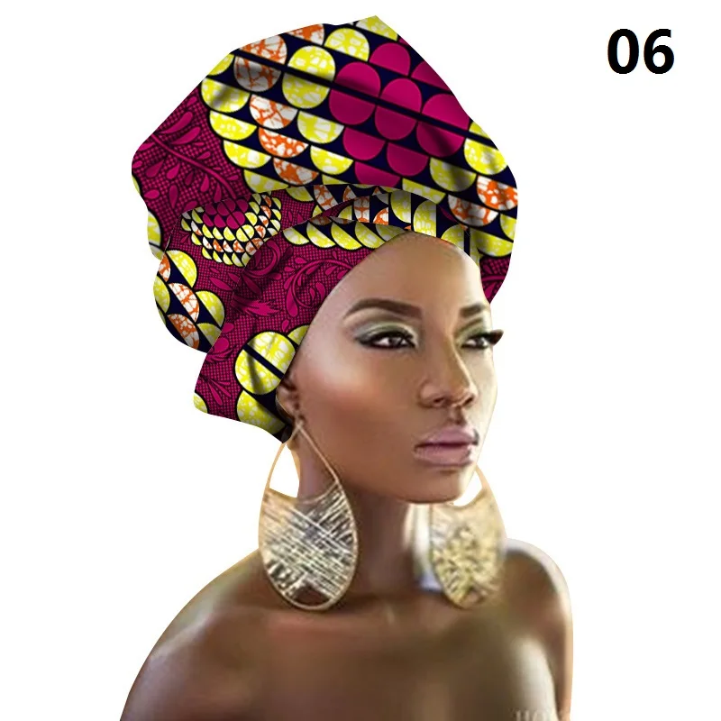 Mylb полиэстер ткань африканские головные уборы для женская головная повязка украшения обертывание галстук шарф африканские аксессуары для волос