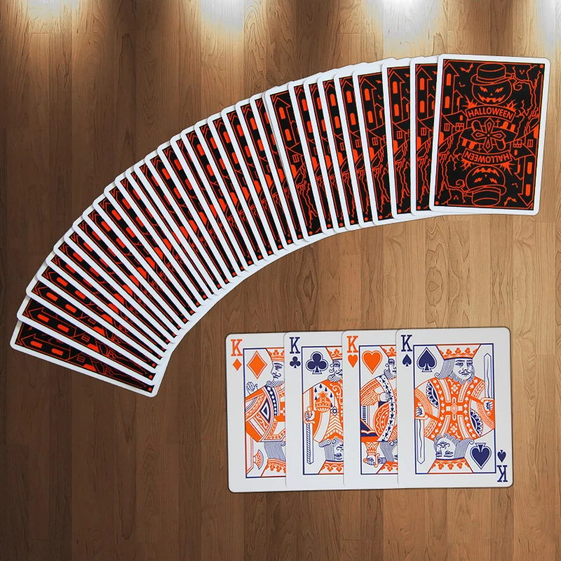 1 колода игральные карты пластик черный покер карты семья путешествия игры подарок для мужчин S536