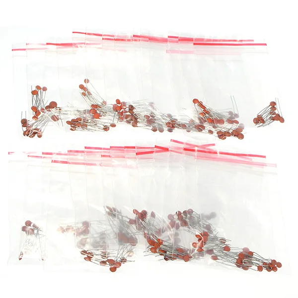 

300pcs 2pf-0.1UF 30 Values 50V Ceramic Capacitor Pack DIP Capacitor Pack For Each 10pcs Separate