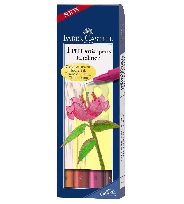 Faber Castell тушью Питт художественный маркер ручка мягкие ручки-щетки - Color: 167005