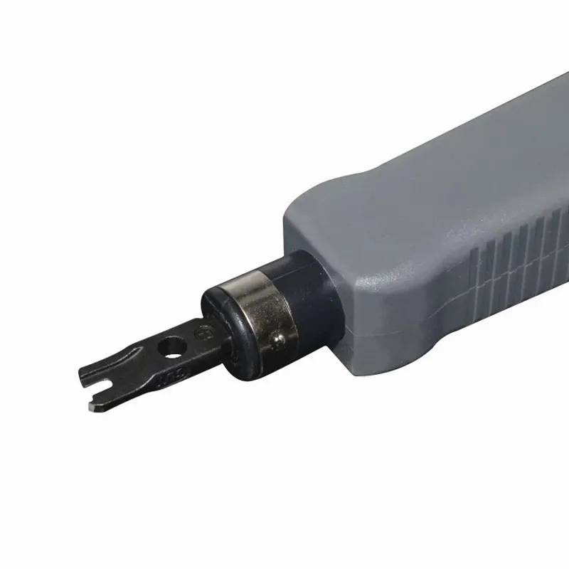 Impact Punch Down Tool Double Headed Blades For Network Telephone Wire Cutting Crimping RJ45 RJ11 Wire Tracker