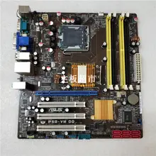 LGA775 Для ASUS P5Q-VM СДЕЛАТЬ Используется Desktop G43 775 Материнская Плата DDR2 SATA2 USB2.0